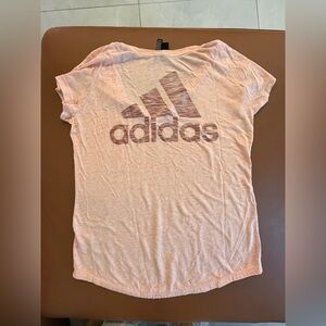 Adidas Logo Tee | Light Pink | US M | Worn Once